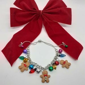 Gingerbread charm Bracelet